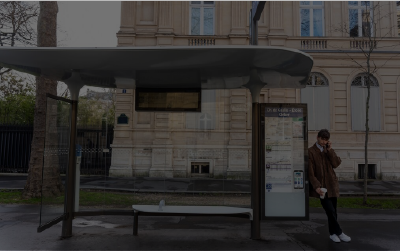 Bus Shelter Branding